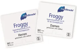 Meditrade® Froggy PE-Hygienehandschuh 1192S , 1 Packung = 100 Stück, Damengröße