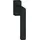 HOPPE Fenstergriff Toulon 7/32-42 Aluminium schwarz