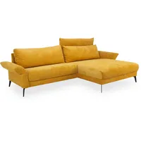 Polsterecke LIVIN MALMÖ (BHT 294x88x163 cm) - gelb - BHT 294x88x163 cm