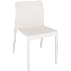 Stapelstuhl Mia, Weiß