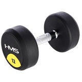 HMS Rubberised dumbbell 16kg HMS HG Pro 16