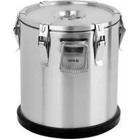 Thermobehälter, Speisewärmer für Essen, Edelstahl 20L