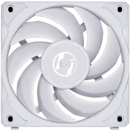 Lian Li UNI FAN P28 Lüfter - Gehäuselüfter 3 Lüftergeschwindigkeiten, Fluid Dynamic Bearing, Daisy Chaining, 120mm, Weiß