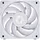 Lian Li UNI FAN P28 Lüfter - Gehäuselüfter 3 Lüftergeschwindigkeiten, Fluid Dynamic Bearing, Daisy Chaining, 120mm, Weiß