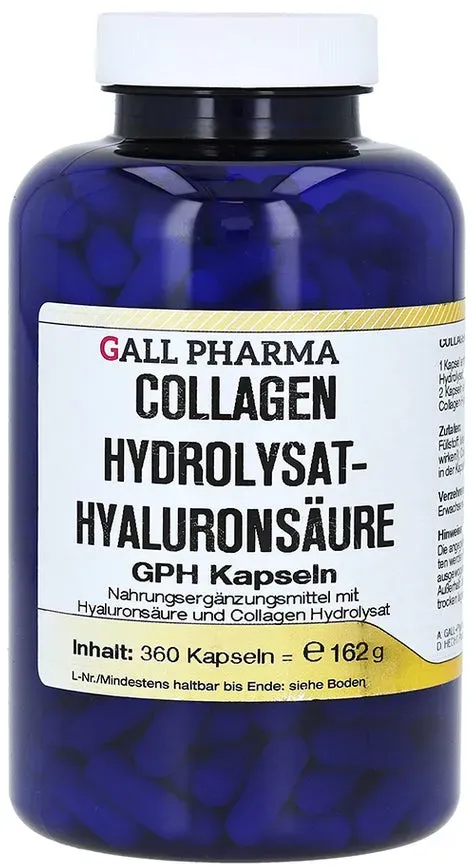 Collagen Hydrolysat Hyaluronsäure GPH Ka 360 St