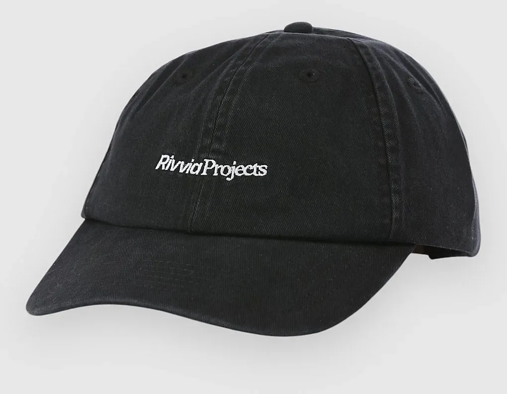 Rivvia Projects Foundation Cap washed black Gr. Uni