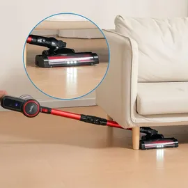 casativo-tech Casativo 2in1-Akku-Handstaubsauger rot/schwarz