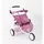 Bayer Chic 2000 Zwillings-Jogger Puppenwagen Jeansrosa/Pink