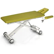 hwk therapieliegen Elektrische Therapieliege ""Solid E4"", 65 cm, Limone, Weiß