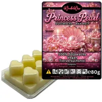 WonderWax Duftwachs WonderWax® Duftwachs 6 Herzen, (Princess Pearl), Duftrichtung: Princess Pearl