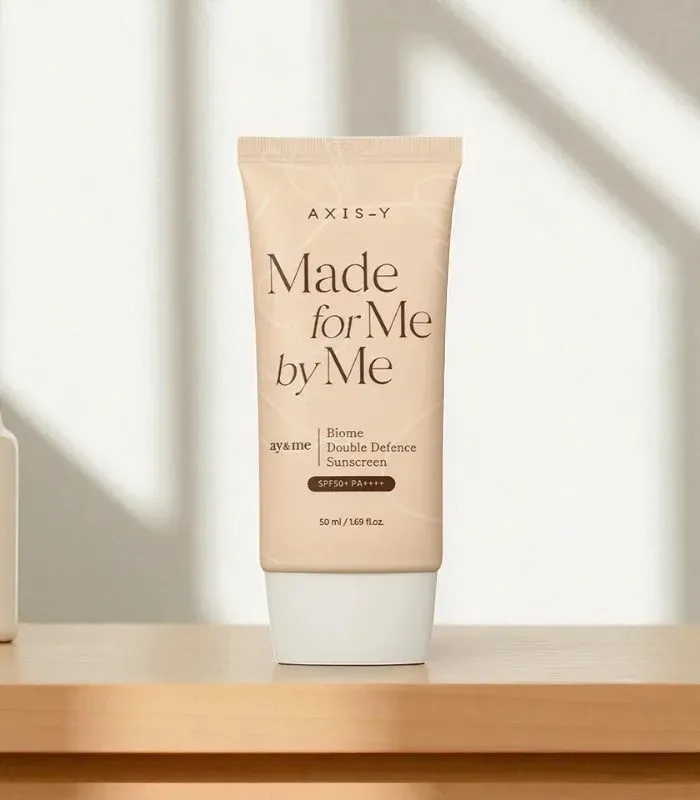 Axis-Y Biome Double Defense Sunscreen SPF 50+ PA++++ – Sonnenschutz für empfindliche Haut 50ml