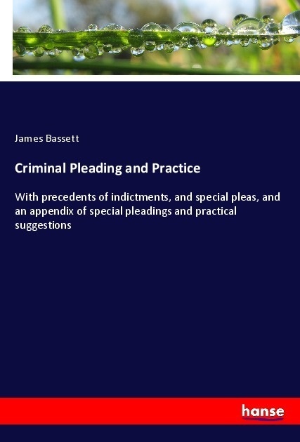 Criminal Pleading And Practice - James Bassett  Kartoniert (TB)