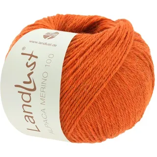 Lana Grossa LandLust Alpaka Merino 100 321 - Dunkeloran-ge