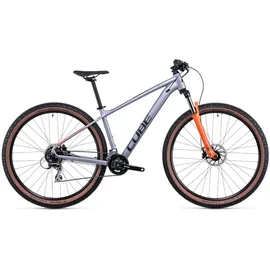Cube Aim Race Mountainbike 2022 - silver ́n ́orange - 47cm | 29