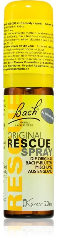 Bach® Flower Remedies RESCUE® spray Spray mit Pflanzenextrakten 20 ml