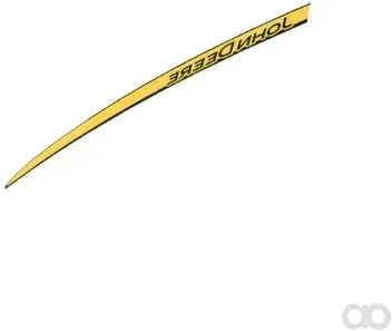 John Deere - R132022 - Etikett - ETIKETT, MODELLBEZEICHNUNG, VORNE, LH