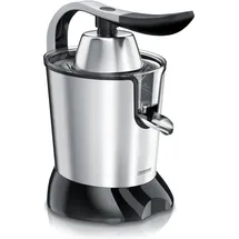 Arendo Zitronenpress Edelstahl schwarz