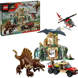 LEGO Jurassic World Spinosaurier & Quetzalcoatlus: Hubschrauber-Einsatz 76976