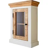 DeLife Hängeschrank Casa 45x65 cm Mango Weiss Natur,