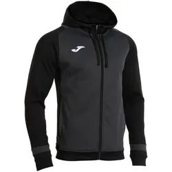 JOMA Lider Kapuzen-Trainingsjacke Kinder 151 - antrazith/schwarz 152