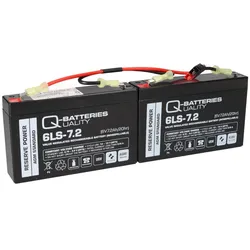 Ersatz-Akku für APC-Back-UPS RBC18 fertiges Batterie Modul zum Austausch Plug & Play