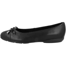 GEOX Annytah D Geschlossene Ballerinas, Schwarz, 41 EU