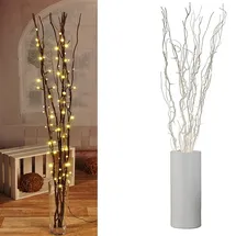 Mojawo Lichterzweige silber 80 LEDs 1 Stück