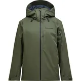 Peak Performance Herren Maroon Insulated Jacke (Größe S, oliv)