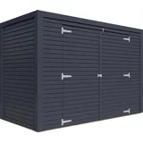 BERTILO Fahrradgarage 18 mm anthrazit