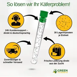 green guardia Lagerpiraten Insektenvernichter 2 x 30 Nützlinge