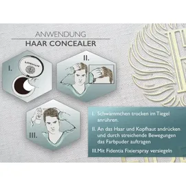 Fidentia Haar Concealer Dunkelbraun 12 g