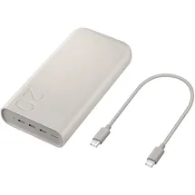 Samsung Powerbank 20.000 mAh 45 Watt, Beige