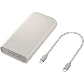 Samsung Powerbank 20.000 mAh 45 Watt, Beige