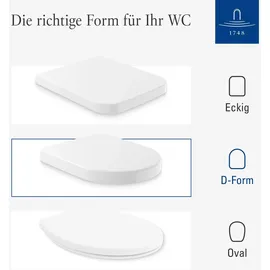 Villeroy & Boch Antao WC-Sitz Weiß Alpin