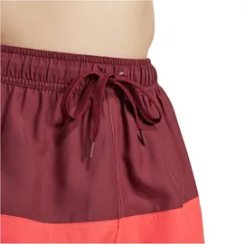 adidas Colorblock CLX Badeshorts Shadow Red / Semi Lucid Red S