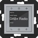 Hager Radio Touch titan matt