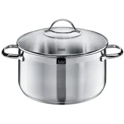 SILIT Achat Fleischtopf 2102233961 , Durchmesser: 24 cm