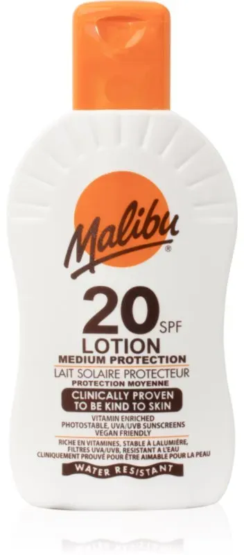 Malibu Lotion Medium Protection Schutzmilch SPF 20 200 ml