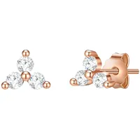Glanzstücke München Ohrstecker Set GSM197 roségold 925 Silber 4,4