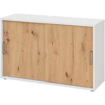 bümö Aktenschrank 120 x 74,8 x 40 cm Weiß