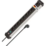 Brennenstuhl Steckdosenleiste 10-fach 3 m Schwarz 1 St.