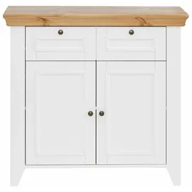 OTTO home Skandinavia 100 x 95 x 38 cm Gelb / Weiß
