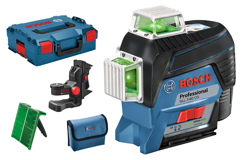 Bosch Professional GLL 3-80 CG+Akku+BM1 (L) Linienlaser (0601063T00)