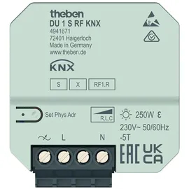 Theben Funk-Dimmaktor 1-fach DU 1 S RF KNX