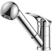 Luxuskollektion FORIOUS Einhebelmischer Edelstahl Weiß