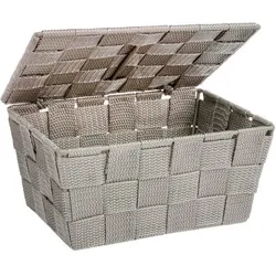 Wenko Badkorb Adria mit Deckel - L/B/H ca. 14,00x19,00x10,00