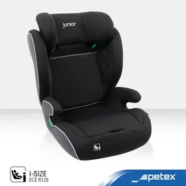 PETEX Supreme Plus 1151 ISOFIX schwarz HDPE nach ECE R129 Kindersitz Schwarz