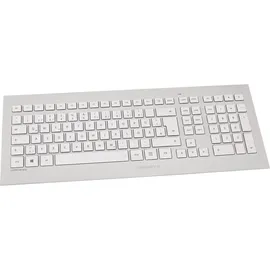 Cherry DW 8000 Wireless Tastatur DE Set weiß/silber