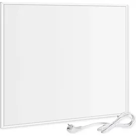 Viesta Viesta® CF Infrarotheizung 60×60 cm 360 W mit Thermostat – Carbon Crystal Heizpaneel für Wand, Decke – Kassettendecken – Weiß