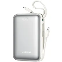 Joyroom JR-PBF29 20000mAh 22,5W Powerbank mit Doppelkabel Weiß
